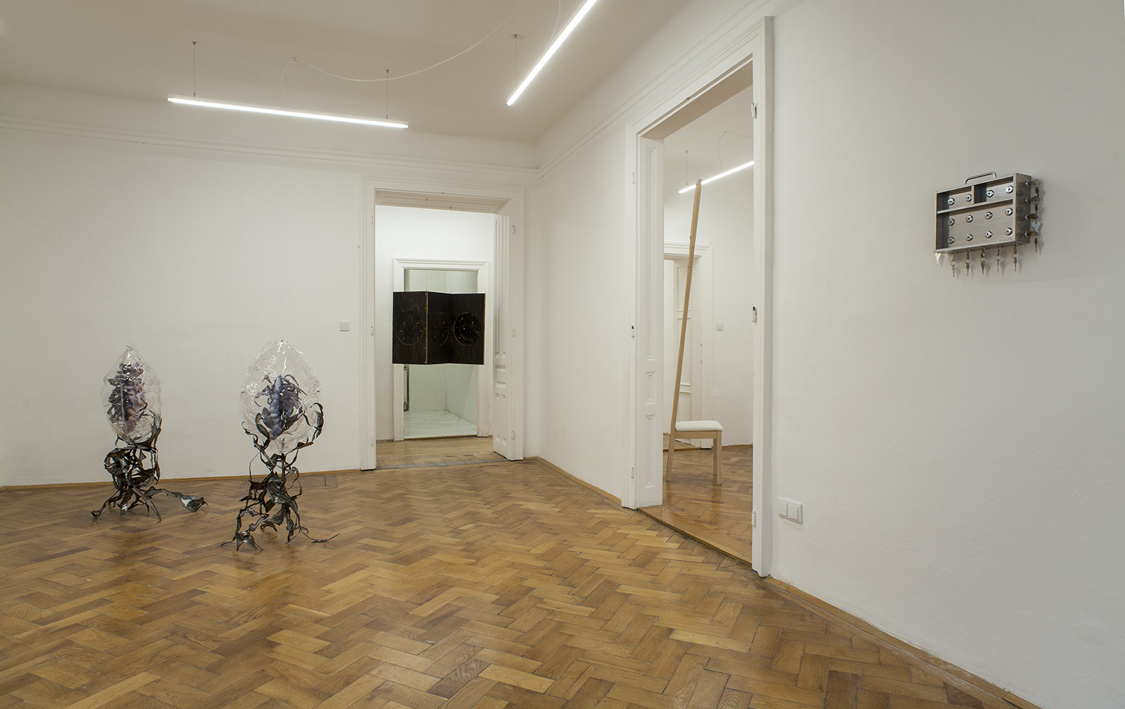 »Reel It In, Rule It Out« , 2021, Ausstellungsansicht, UA26, Wien